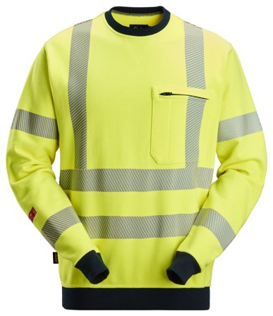 Snickers Workwear 2863-6695 Tröja varsel, gul/marinblå XS, Kläder