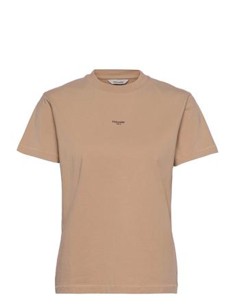 W. Oslo Tee 22-02 T-shirt Top Beige HOLZWEILER