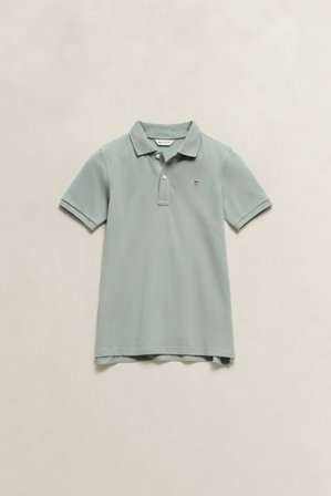 GANT Kinder Piqué Poloshirt (92) Grau
