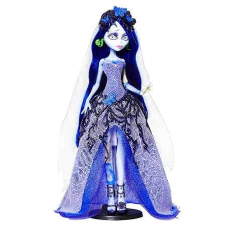 Monster High Tim Corpse Bride Emily Skullector -nukke