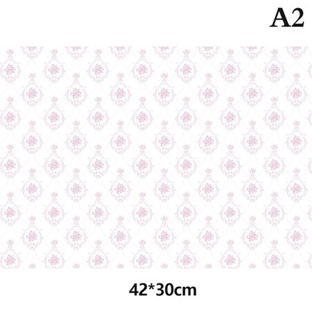 1st DollHouse dekorativa tillbehör e Flower Wall Decal Shooti