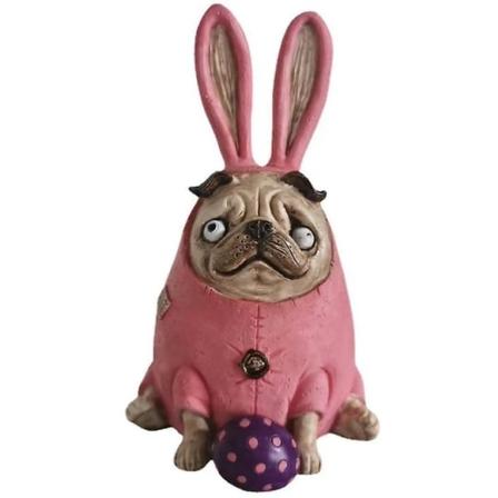 Kanin Hundelegetøj Figurer, Jule-Halloween Dukkepynt, Hjemmedekoration PINK PINK