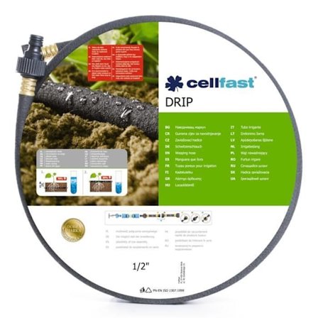Cellfast tippakasteluletku 1/2 30m kasvien taloudelliseen ja tarkkaan kasteluun