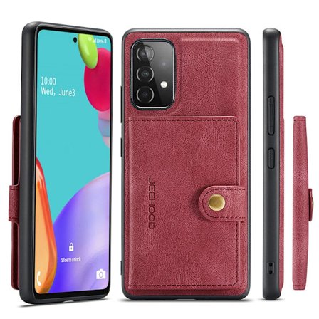 Praktiskt Magnet Skal med Kortfack - Samsung Galaxy A72