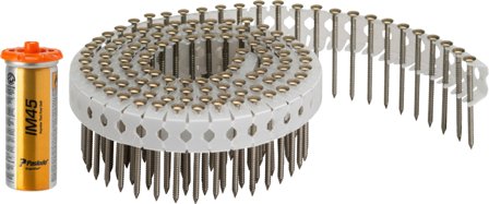 Paslode 142202 Tunnelmetallspiker 1000-pk + 1 BC, IM45GN GN 2,8 x 32 A2, Innfesting