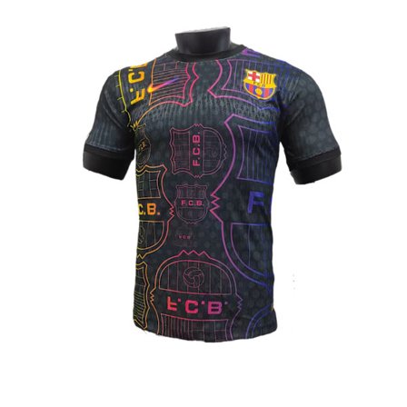 Ny FC Barcelona Special Edition Träningsuniform Fotbolls T-shirt S-2XL