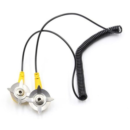 ESD Beskyttelse Trådløs Klemme Justerbare Lukninger 180cm Jordingsledning Sikkerhetsanordning