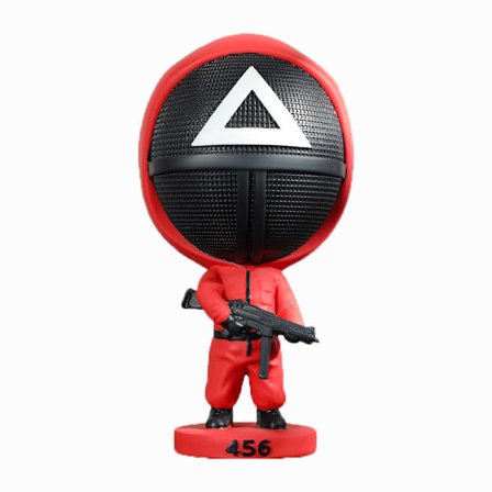 Squid Game-serie dukke skrivebordsdekoration spil start 5*5*10cm B