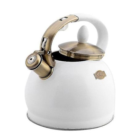 Fløjtende Kedel Gas Komfur Rustfrit Stål Tekande