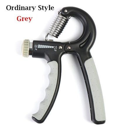 10-60kg Handgrepp Styrka Power Grip Handleds Underarm GRÅ grey