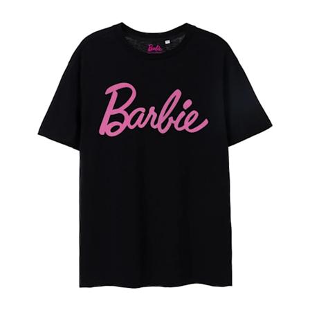 Barbie Dam/Kvinnor Klassisk Logotyp Kortärmad T-shirt XXL Svart Black XXL