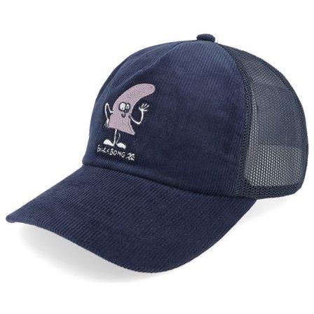 Billabong - Blå trucker Keps - Lounge Dusty Navy Trucker @ Hatstore