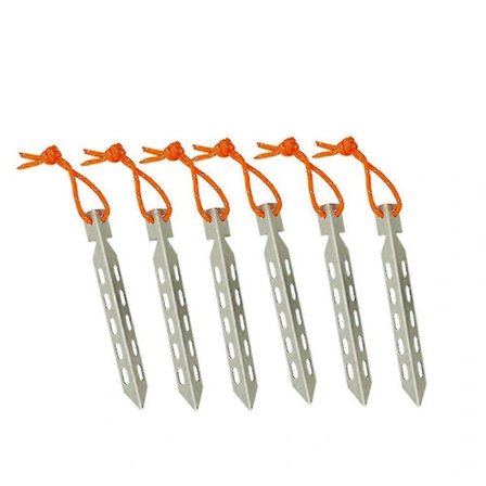 Teltpløkker Teltspyd V-formet Design Udendørs Telttilbehør