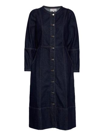 Augusta Dress Navy Blanche