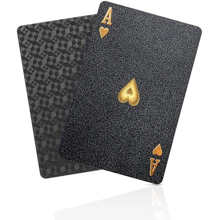 Spillekort Vanntett Poker - Black Diamond Profesjonell Plast Standard Spillekortstokker Designer Nyhet