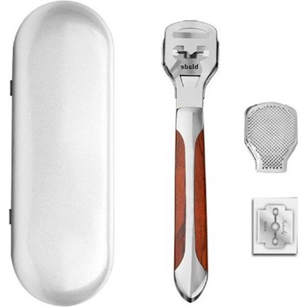 Go Go Gadget - Förhårdnadsborttagare - Inklusive Förvaringsfodral - Rostfritt Stål - Fotvård