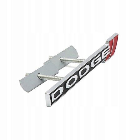 Grill Emblem Dodge Logo Badge 15*2cm