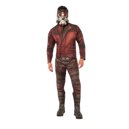Avengers Endgame Herr Deluxe Star-Lord Kostym Brun A Brown Standard