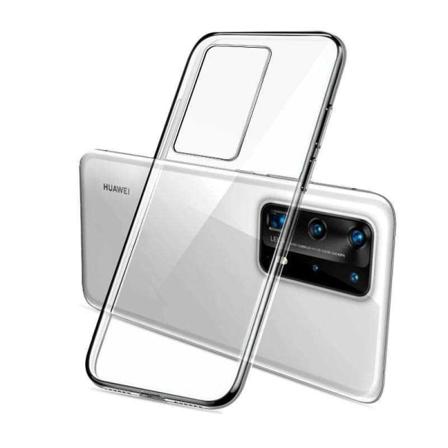Transparent Silikon Tpu-skal Till Huawei P40 Pro Transparent