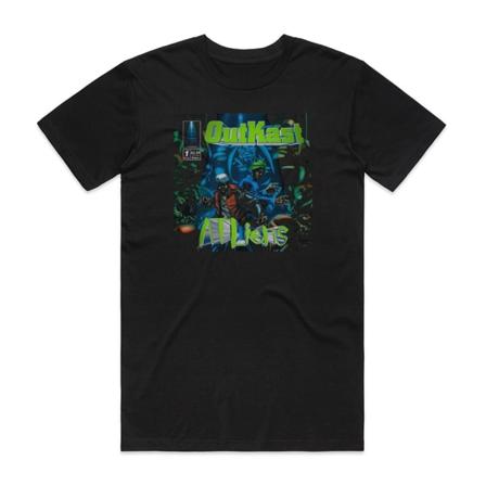 OutKast Atliens 1 Album Cover T-Shirt Svart XXXL