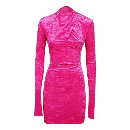 Andamane, Short Dresses Roze, Dames, Maat:S