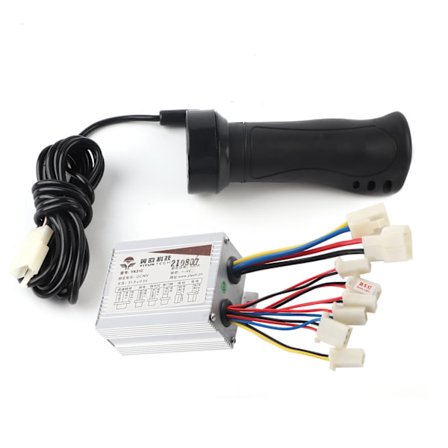 500W Motor Børstet Hastighedsregulator & Gashåndtag til Elektrisk Cykel Scooter Trehjulet Cykel 36V