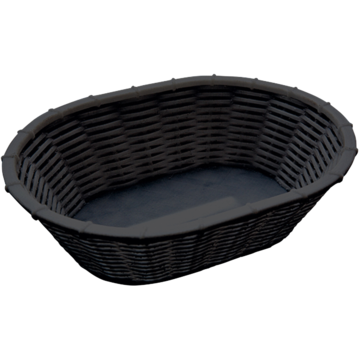 Brødkurv APS Svart 23x17cm
