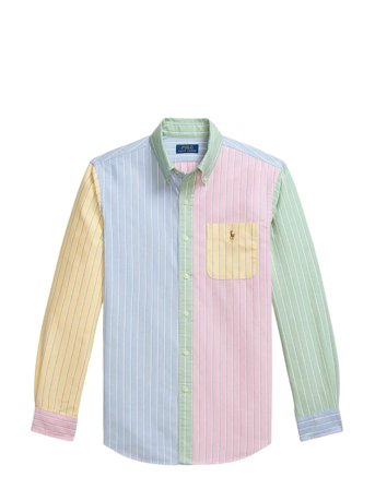 Polo Ralph Lauren | Custom Fit Striped Oxford Fun Shirt | S