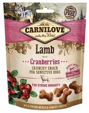 Carnilove Dog Crunchy Snack Lamb, 200g