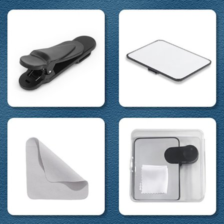 Smartphone Camera Mirror Reflection Clip Kit 3D Phone Reflectio