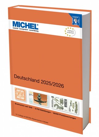 MICHEL - Tyskland 2025/2026 - Frimærkekatalog