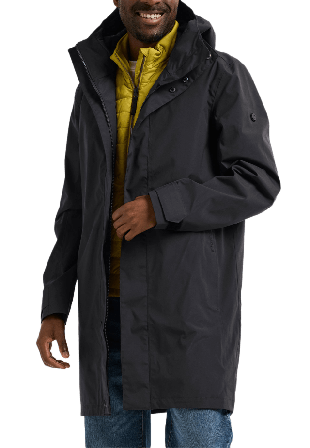 Didriksons George Parka Jackor Herr Svart L