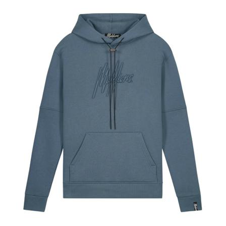 Malelions M1-Ss22-23 , Blauw , Heren , Maat: L Hoodies & sweatvesten