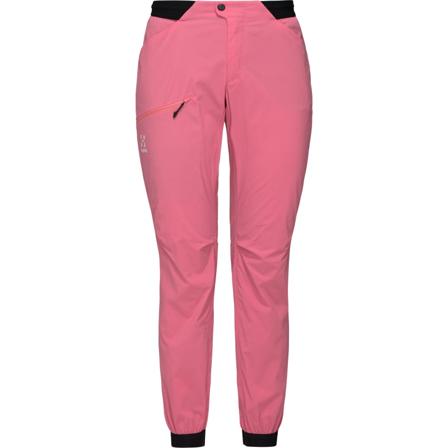 Haglöfs Women 's L.I.M Fuse Pant (2021) Women hiking trousers Pink 38