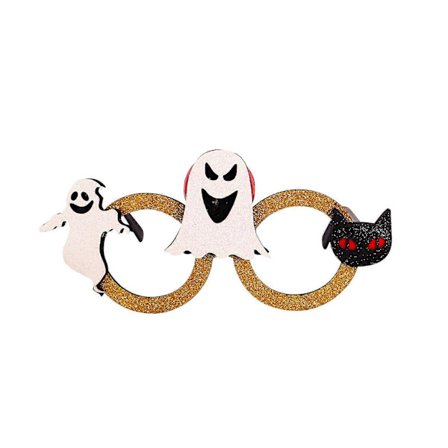 Halloween Dekorationsglasögon Uggla Ögon Glasögon Present Ornament yu