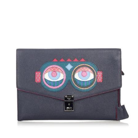 Mcm Pre-owned - Vintage Väskor - Blå - Unisex - Storlek: One Size, unisex, Storlek: ONE SIZE