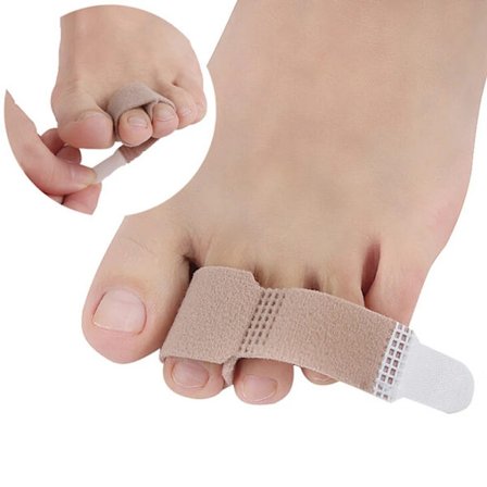 1 par fodknogle tommelfingerjustering korrektion glattejern tåseparator Hallux Valgus knyst korrektion ortopædi pedicure sokker