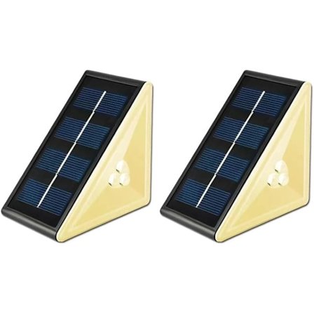 2/4-pak IP67 Solcellelamper til Trapper og Terrasse – LED Udendørsbelysning, Vandtæt_OF