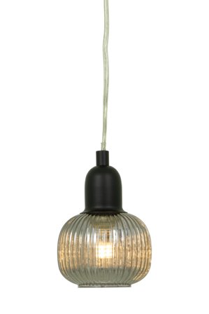 Aneta Lighting ELIN vinduspendel, svart/sotet, G9, 4 m ledning, støpsel for vegguttak