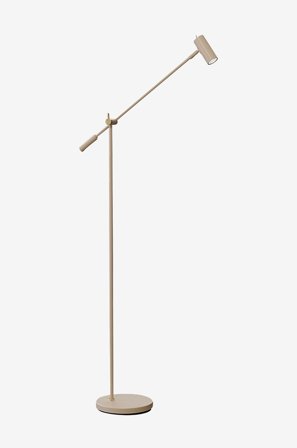 Belid - Gulvlampe Cato høyde 100-143cm cm, dimbar - Beige - Gulvlamper - Fra Homeroom
