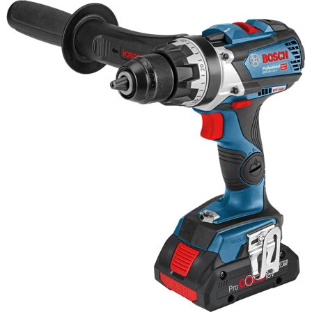 Bosch GSR 18V-110 C Borskrutrekker med batteri og lader, Maskiner