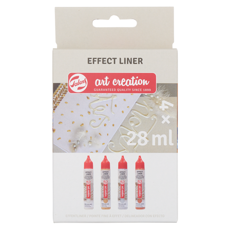 Art Creation Effect Liner Sæt 4 x 28 ml Standard Pearl