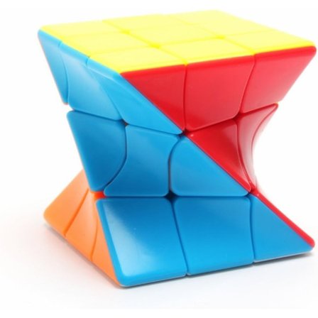 [Twisted tre-nivåers Rubiks Kub Färgmontering] Tre-nivåers specialformad enfärgad Rubiks Kub rolig pedagogisk leksak-Xin