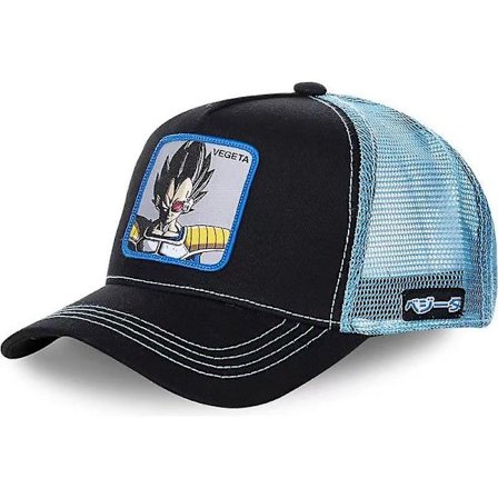 Cartoon Dragon Ball Baseball Cap Anime Net Cap Goku Buu Live Summer Hip Hop Casual Hat Vegeta Black Blue