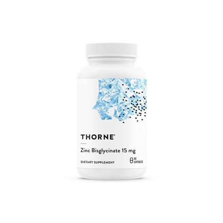 Thorne Research Inc. Zinc Bisglycinate 15 mg 60 kapslar zink