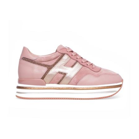 Hogan sneakers , Roze , Dames , Maat: 37 EU