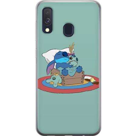 Samsung Galaxy A40 L pin kyv kuori Stitch nukkui hyvin