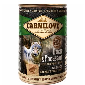 Carnilove Dog Våtfoder, Anka & Fasan, 400 g