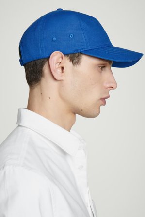 COS Homme Casquette De Baseball En Lin in Bleu