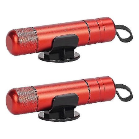 2 pak bilrude knuser sikkerhedssele skærer Hammerdex, Safehammer glas knuser bilrude knuser, f-God